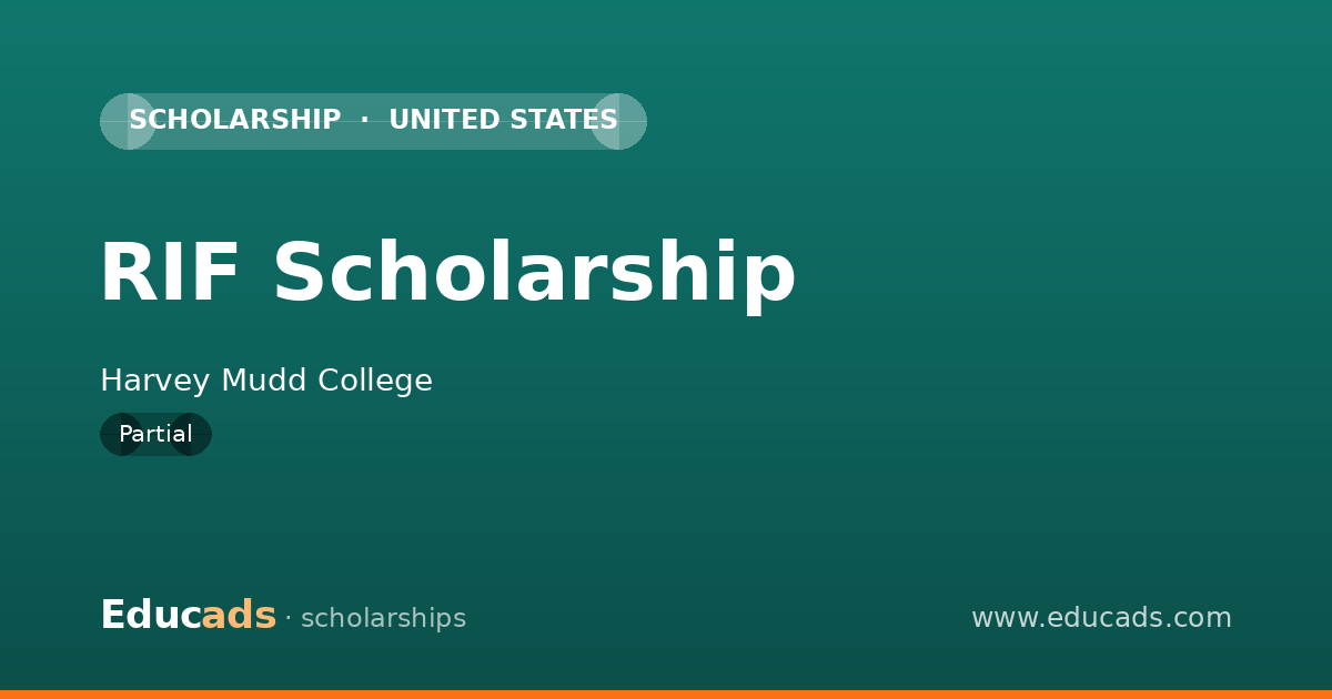 RIF Scholarship scholarship