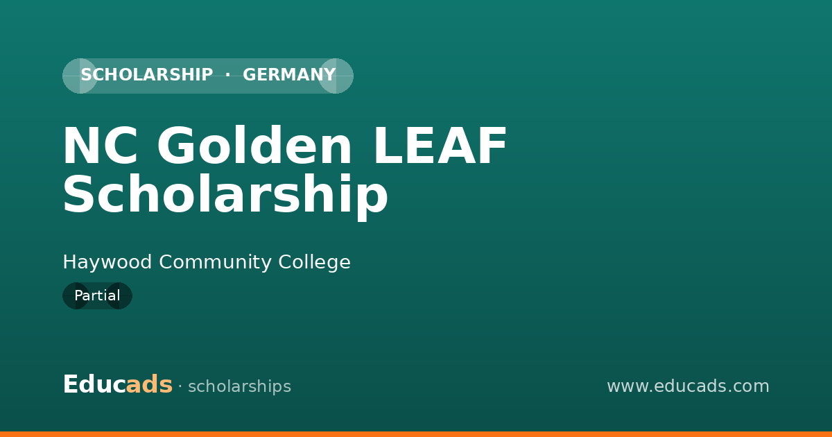 NC Golden LEAF Scholarship scholarship