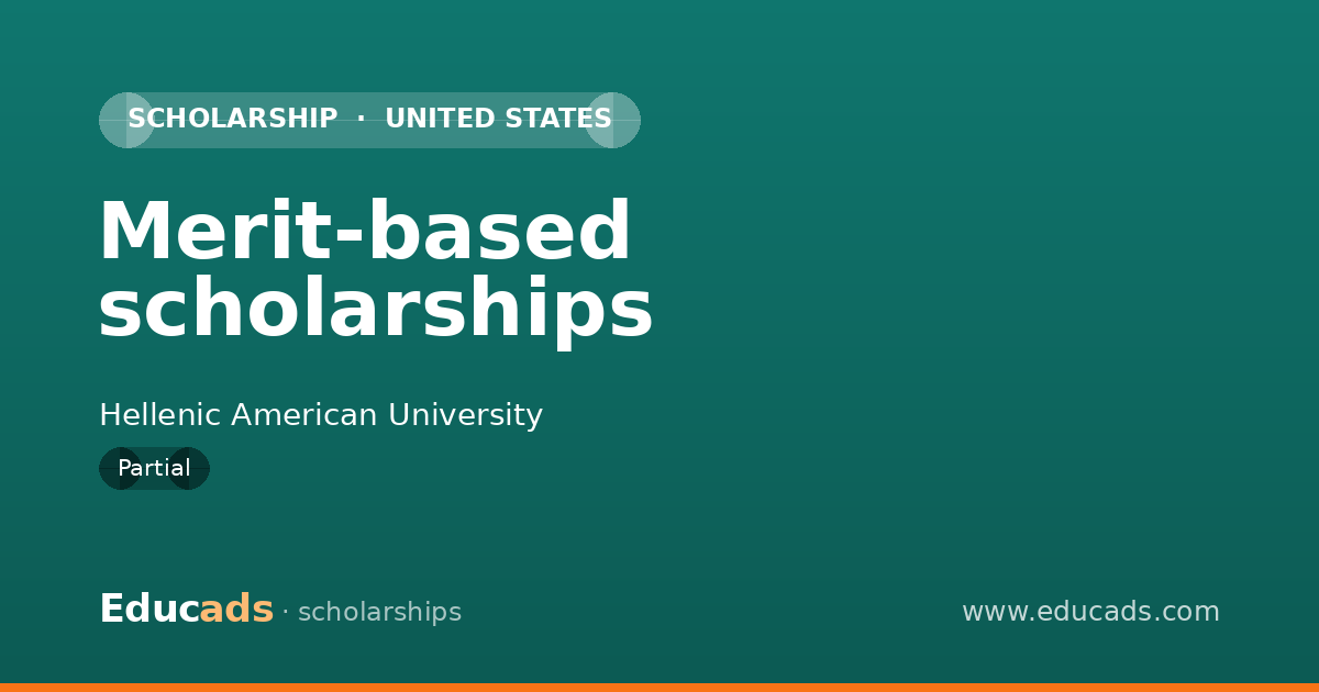 Merit-based scholarships scholarship