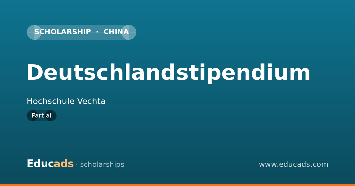 Deutschlandstipendium scholarship