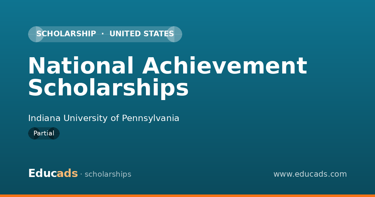 National Achievement Scholarships scholarship