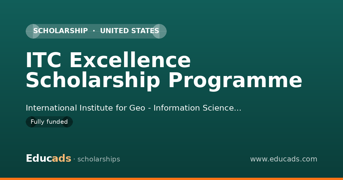 ITC Excellence Scholarship Programme scholarship