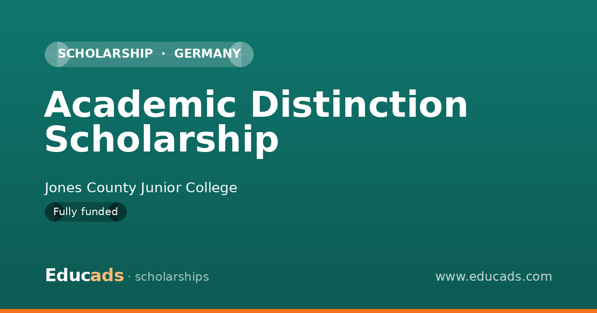 Academic Distinction Scholarship scholarship