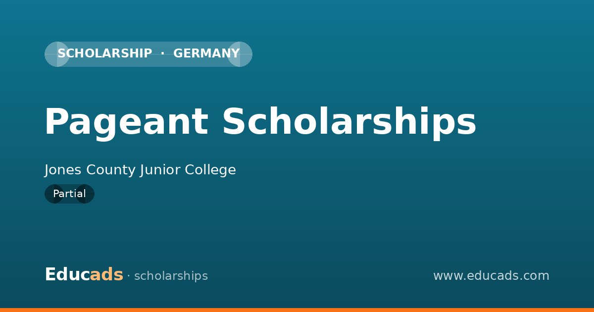 Pageant Scholarships scholarship