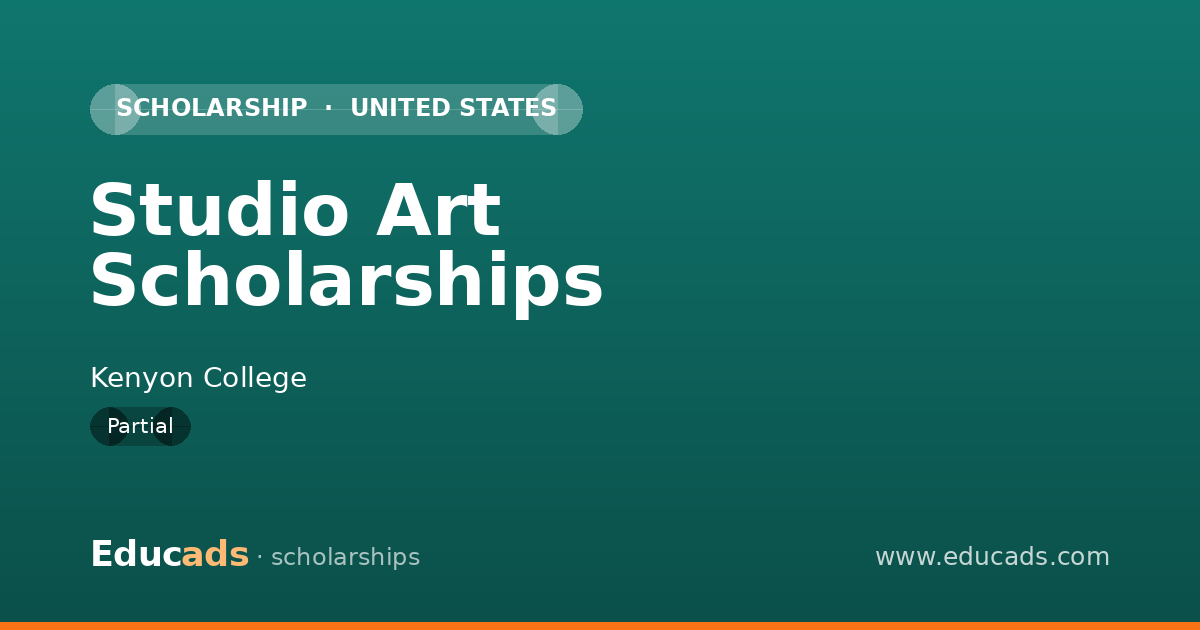 Studio Art Scholarships scholarship