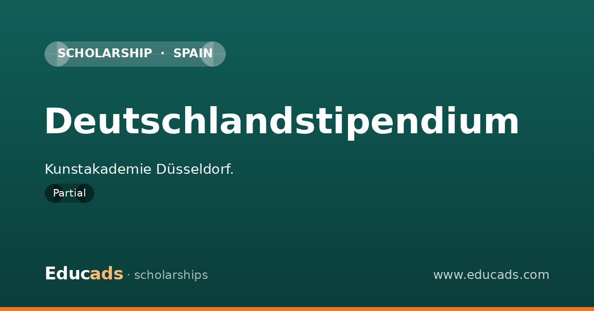 Deutschlandstipendium scholarship
