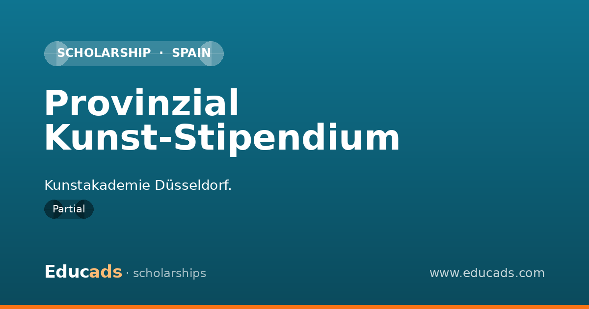 Provinzial Kunst-Stipendium scholarship