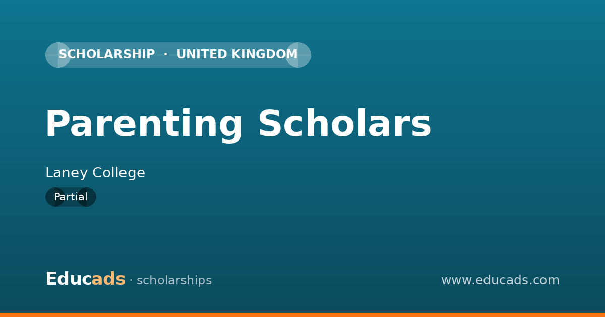 Parenting Scholars scholarship