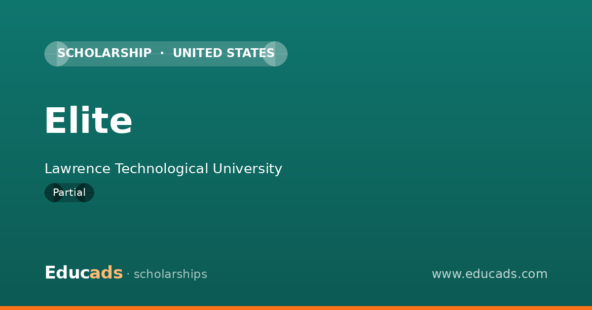 Elite scholarship