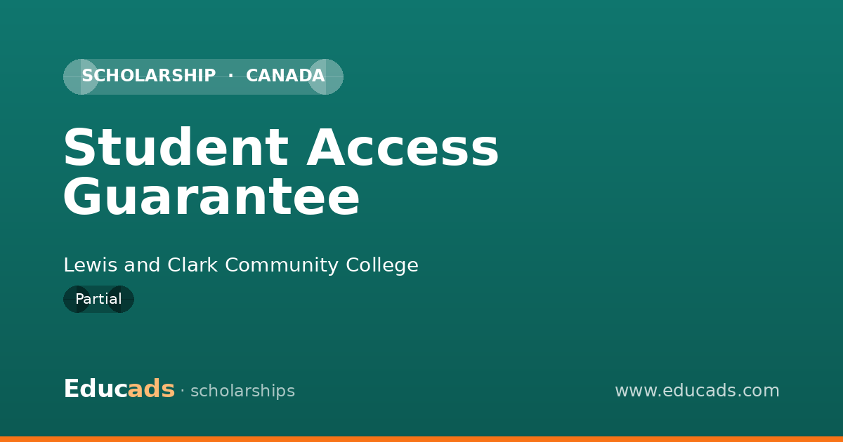 Student Access Guarantee scholarship