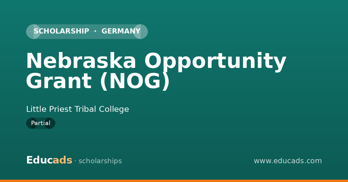 Nebraska Opportunity Grant (NOG) scholarship