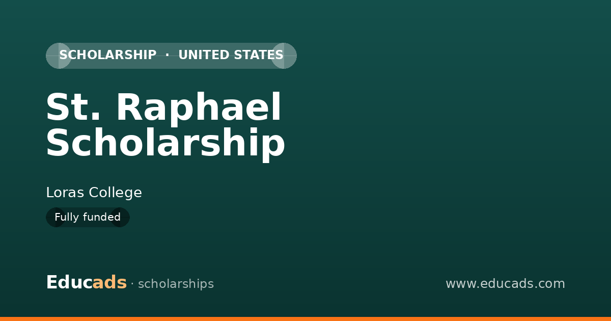 St. Raphael Scholarship scholarship