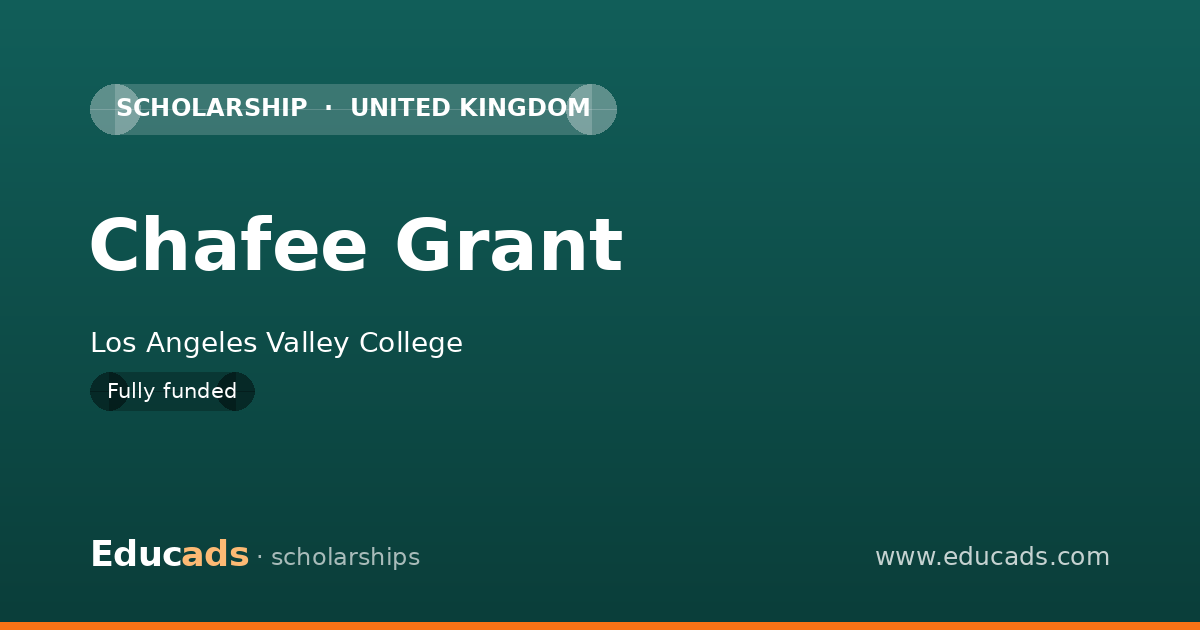 Chafee Grant scholarship