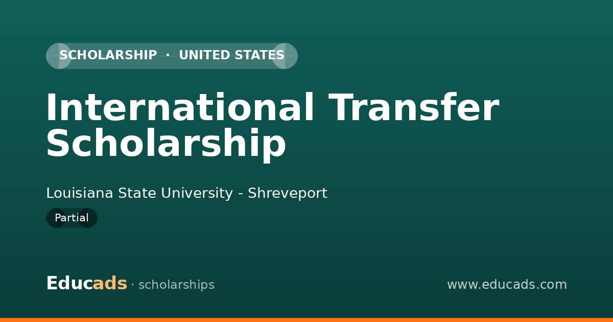 International Transfer Scholarship scholarship