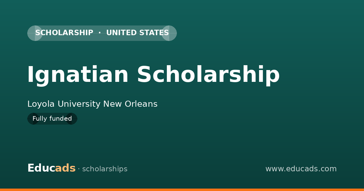 Ignatian Scholarship scholarship