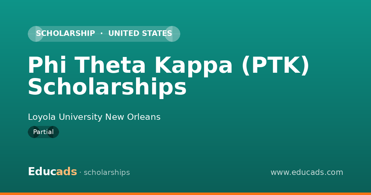 Phi Theta Kappa (PTK) Scholarships scholarship