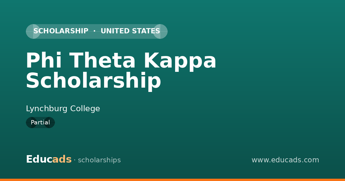 Phi Theta Kappa Scholarship scholarship