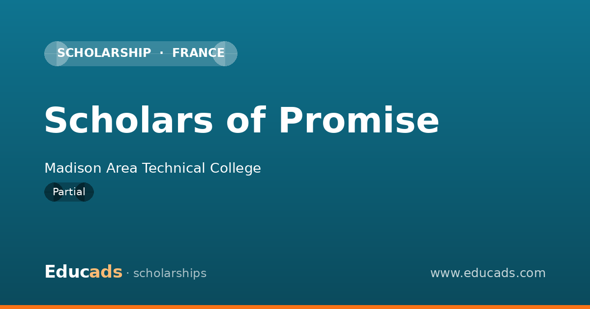 Scholars of Promise scholarship