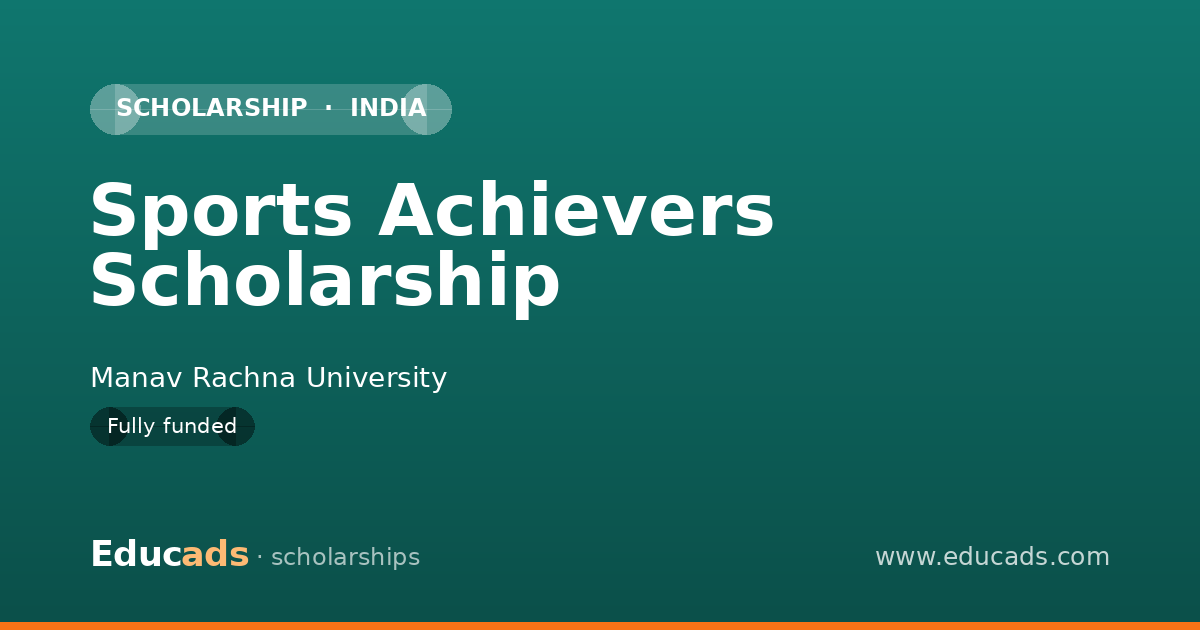 Sports Achievers Scholarship scholarship