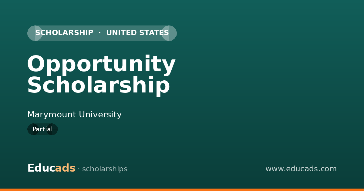 Opportunity Scholarship scholarship