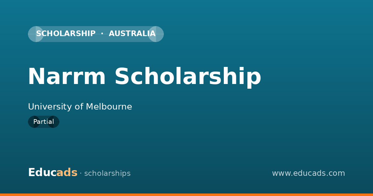 Narrm Scholarship scholarship