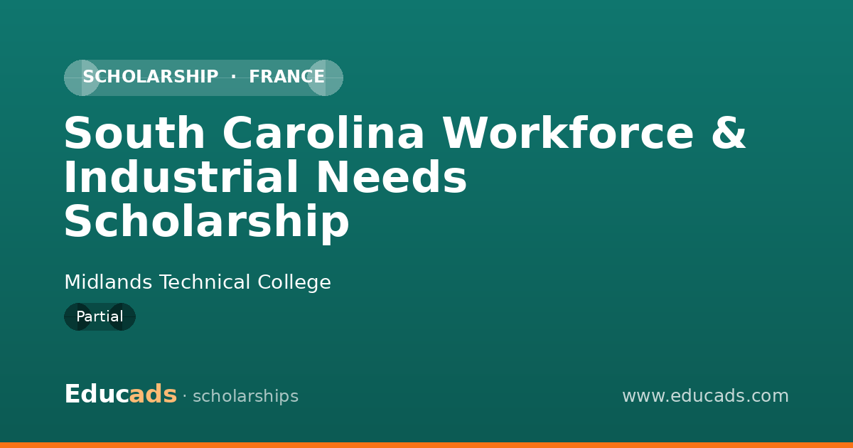 South Carolina Workforce & Industrial Needs Scholarship scholarship
