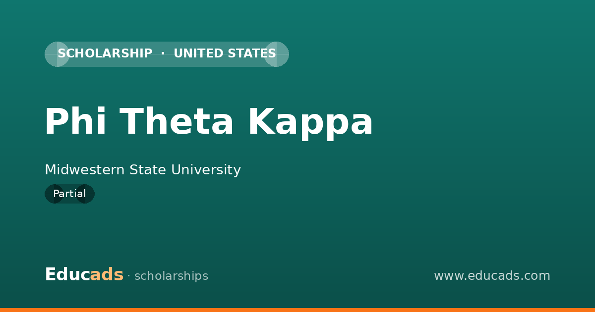 Phi Theta Kappa scholarship