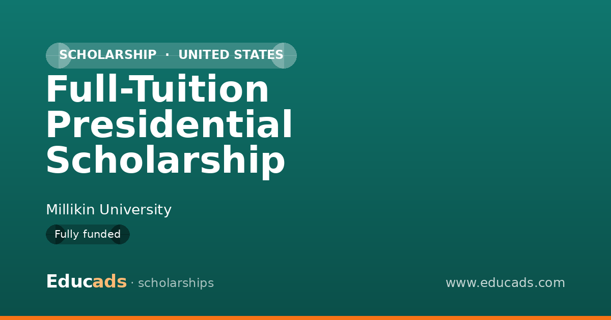 Full-Tuition Presidential Scholarship scholarship