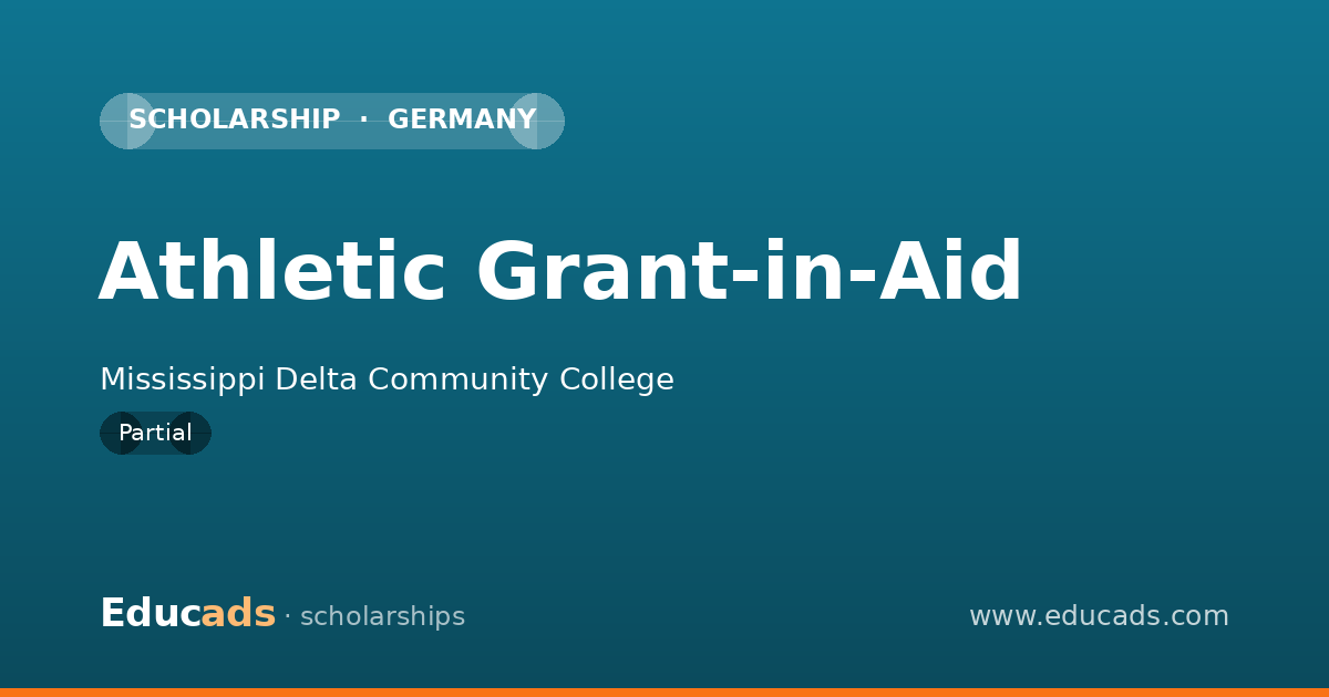 Athletic Grant-in-Aid scholarship