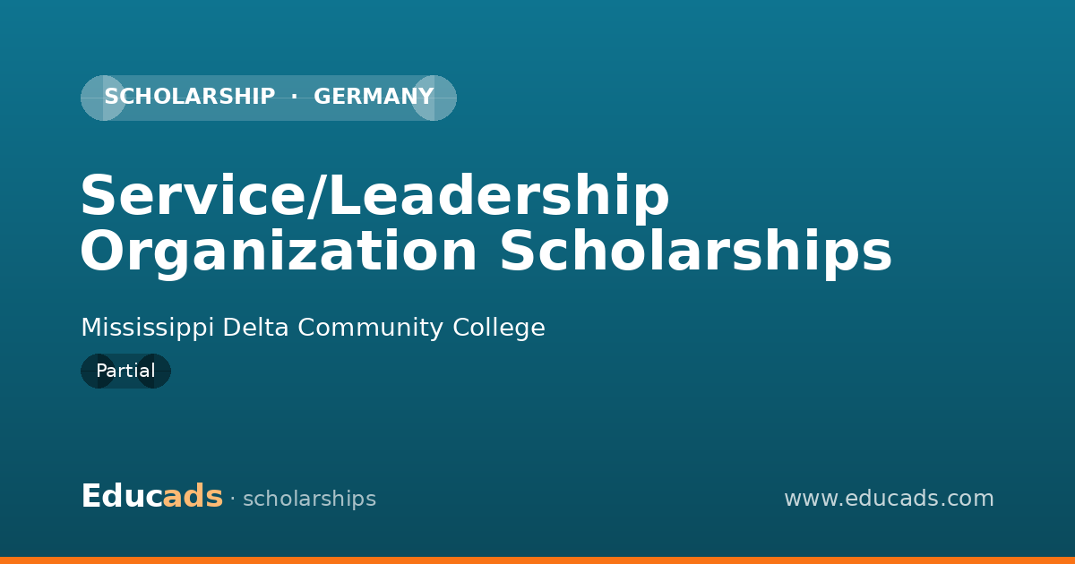 Service/Leadership Organization Scholarships scholarship