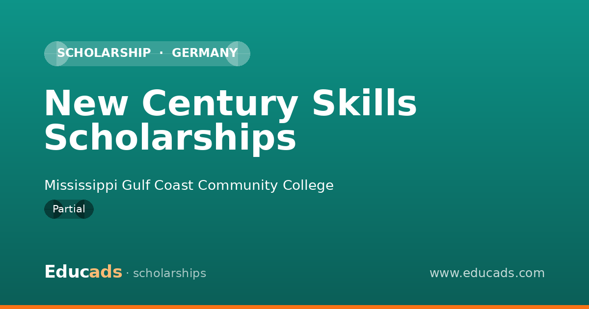 New Century Skills Scholarships scholarship