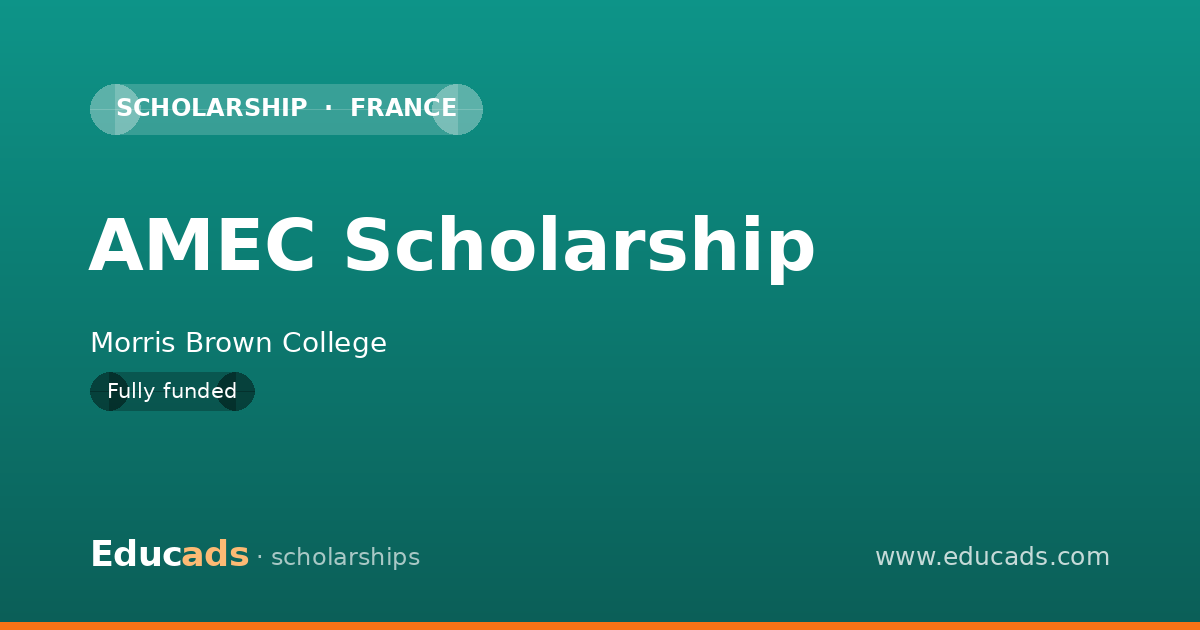 AMEC Scholarship scholarship