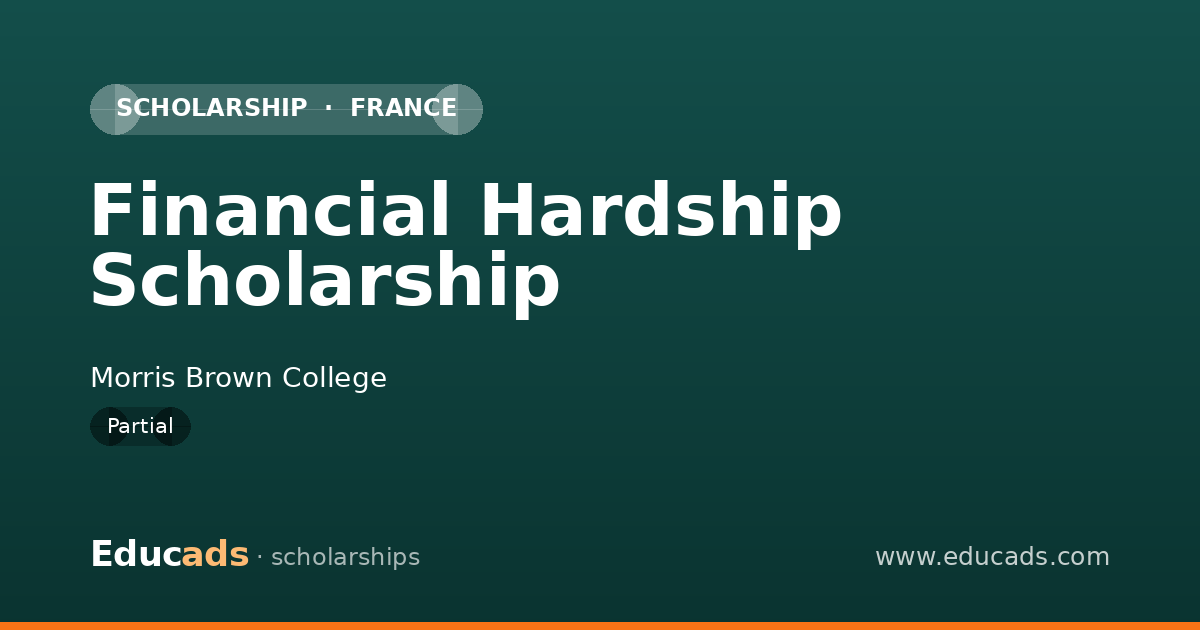 Financial Hardship Scholarship scholarship