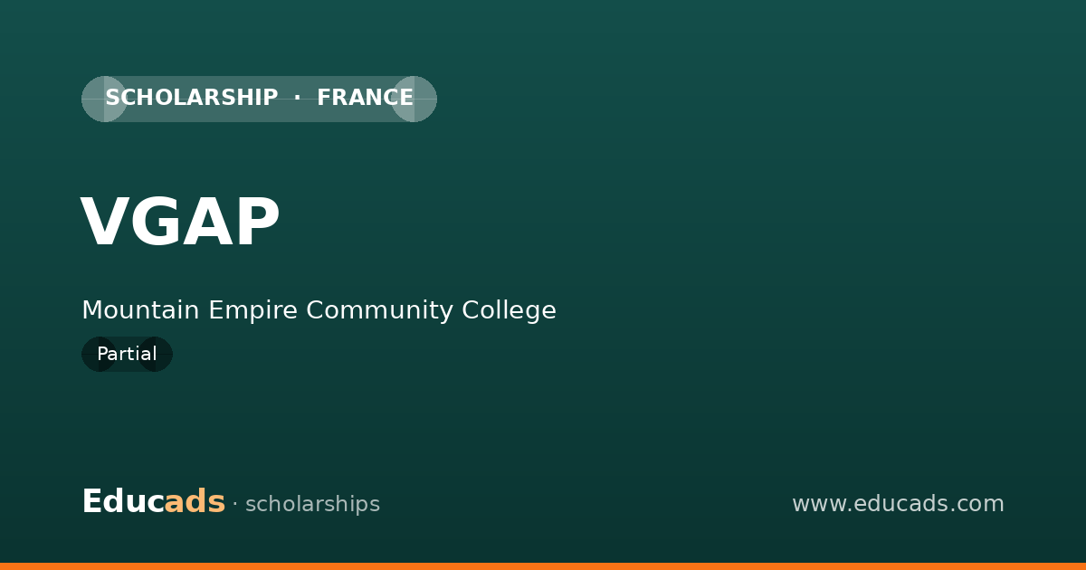 VGAP scholarship