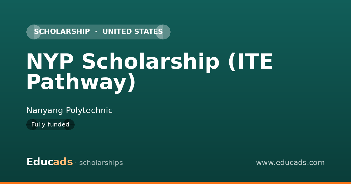 NYP Scholarship (ITE Pathway) scholarship