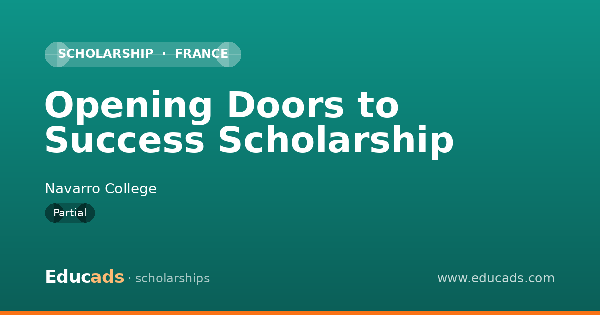 Opening Doors to Success Scholarship scholarship