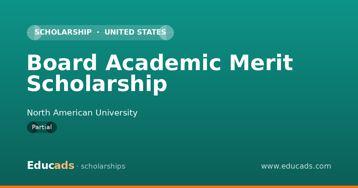 Board Academic Merit Scholarship scholarship