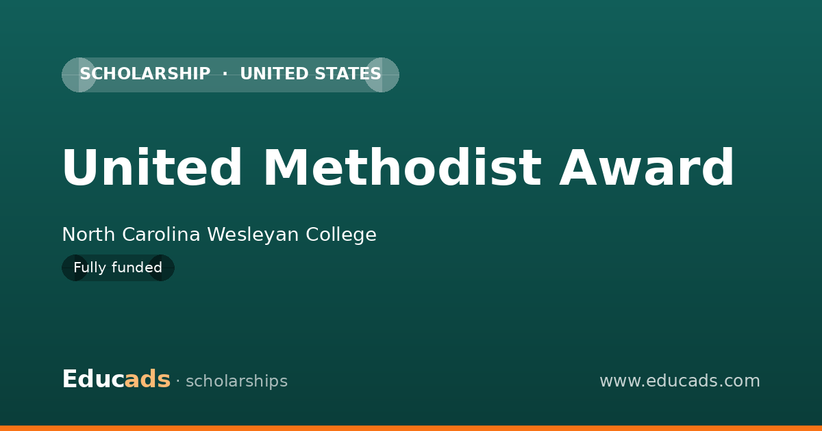 United Methodist Award scholarship
