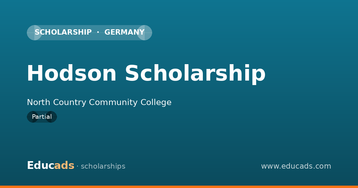 Hodson Scholarship scholarship