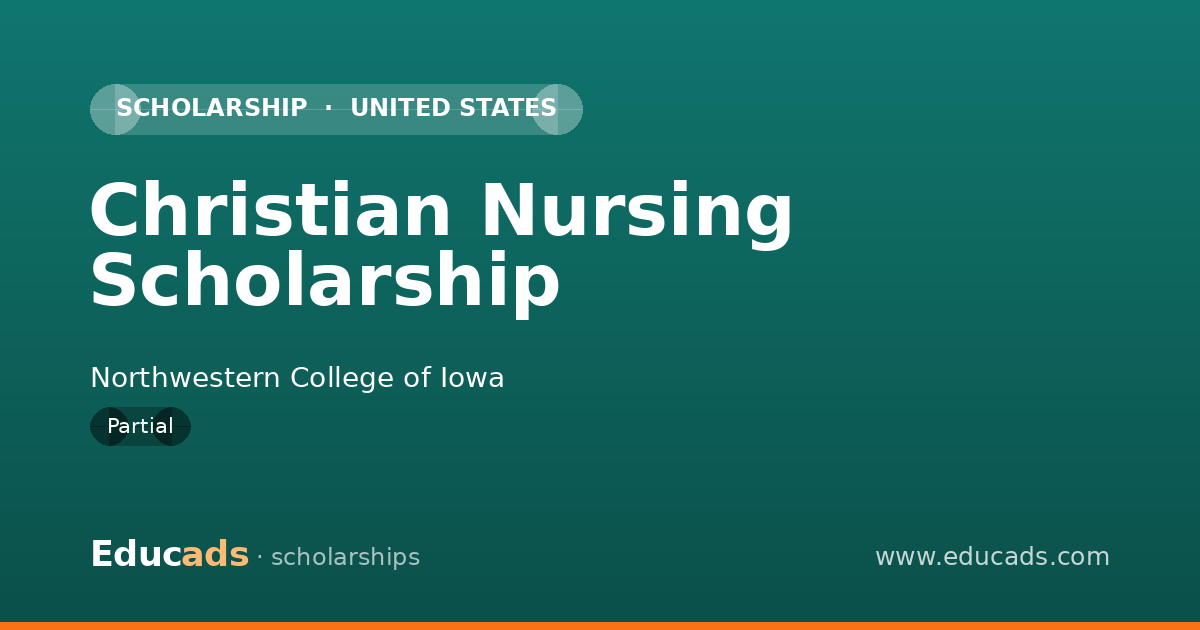 Christian Nursing Scholarship scholarship