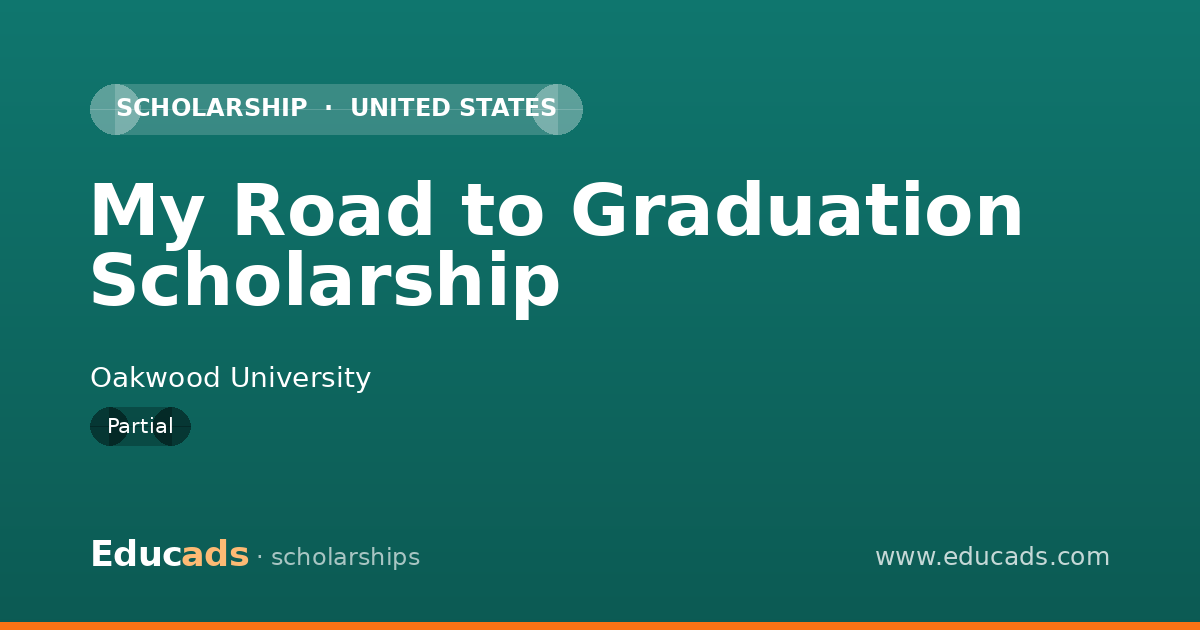 My Road to Graduation Scholarship scholarship