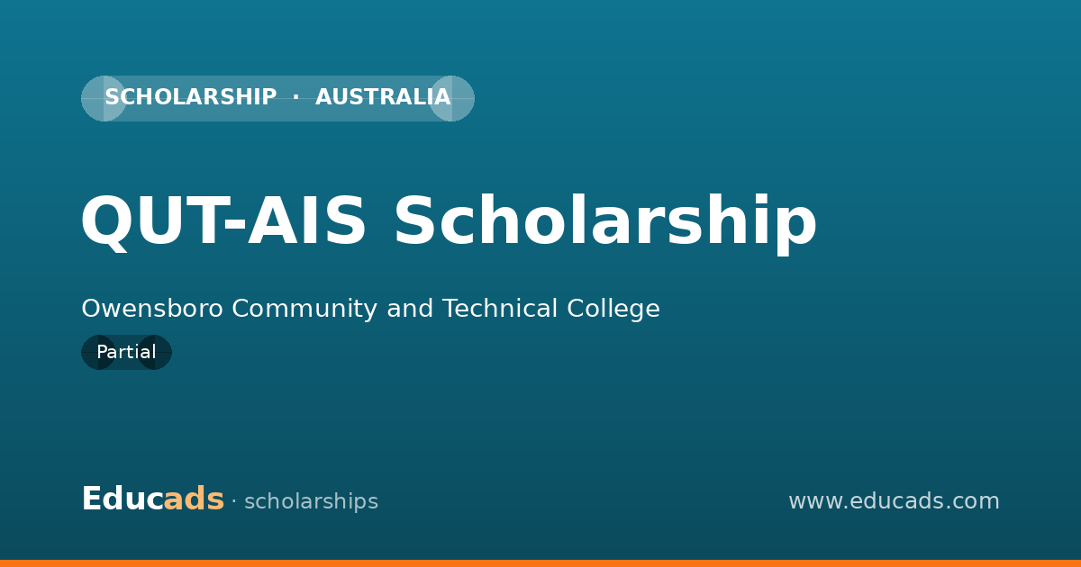 QUT-AIS Scholarship scholarship