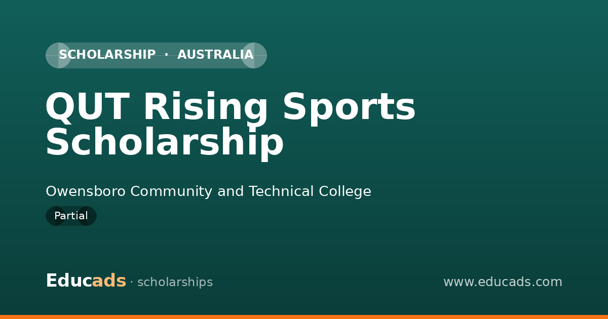 QUT Rising Sports Scholarship scholarship