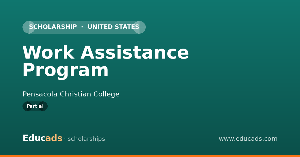 Work Assistance Program scholarship
