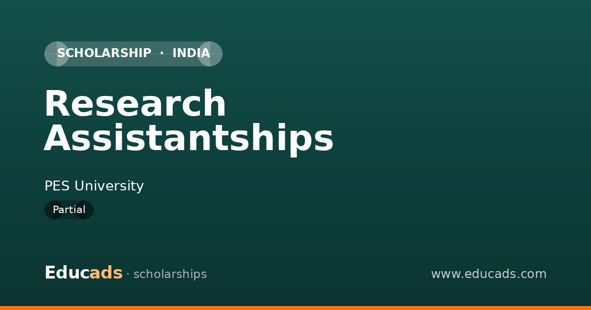 Research Assistantships scholarship