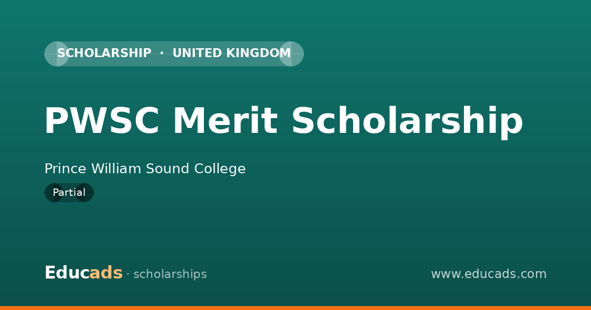 PWSC Merit Scholarship scholarship
