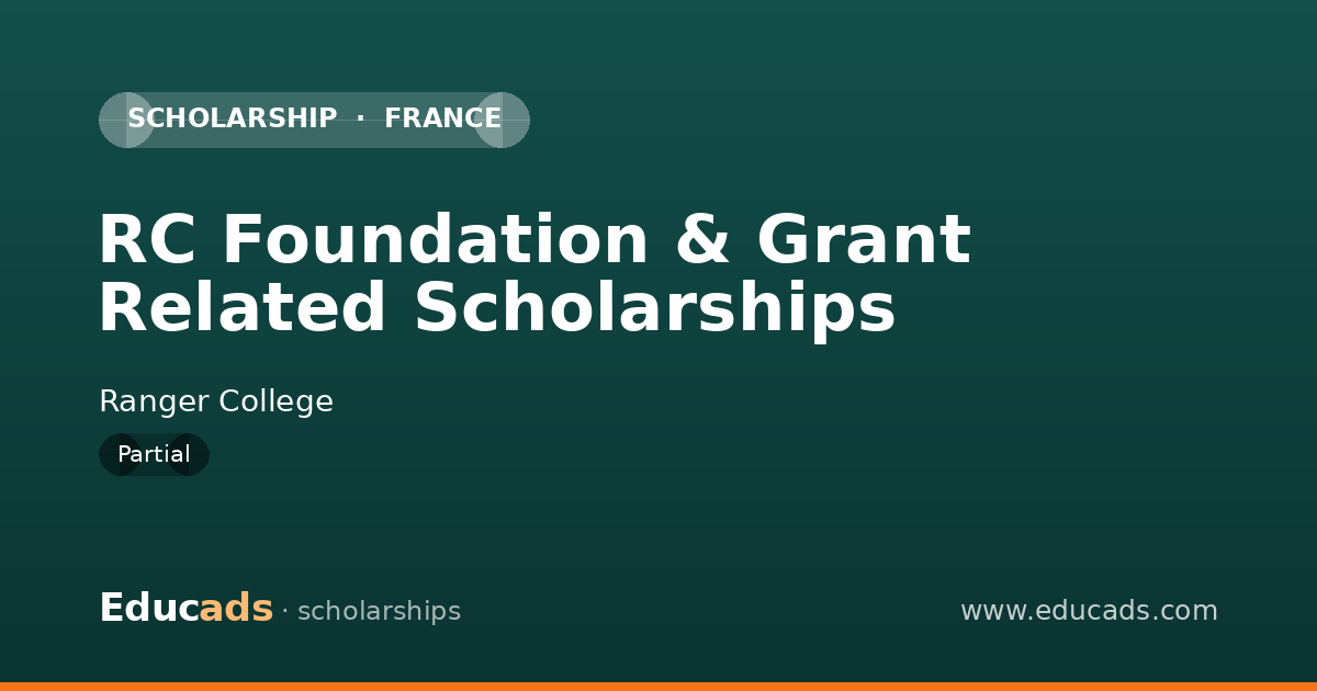 RC Foundation & Grant Related Scholarships scholarship