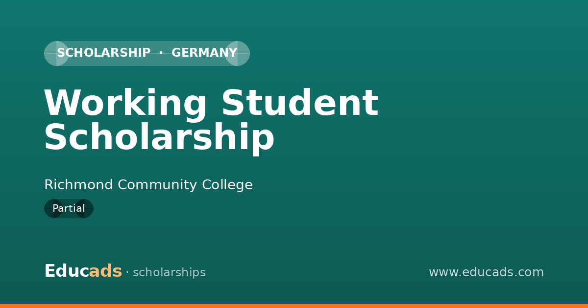 Working Student Scholarship scholarship