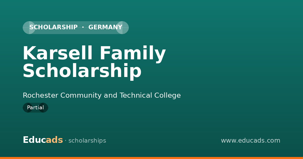Karsell Family Scholarship scholarship