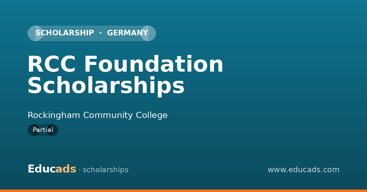 RCC Foundation Scholarships scholarship